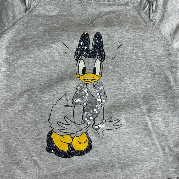 Disney Daisy Duck Sweater Dresses, sequin embellishments on Daisy Duck, EUC - Picture 5 of 7